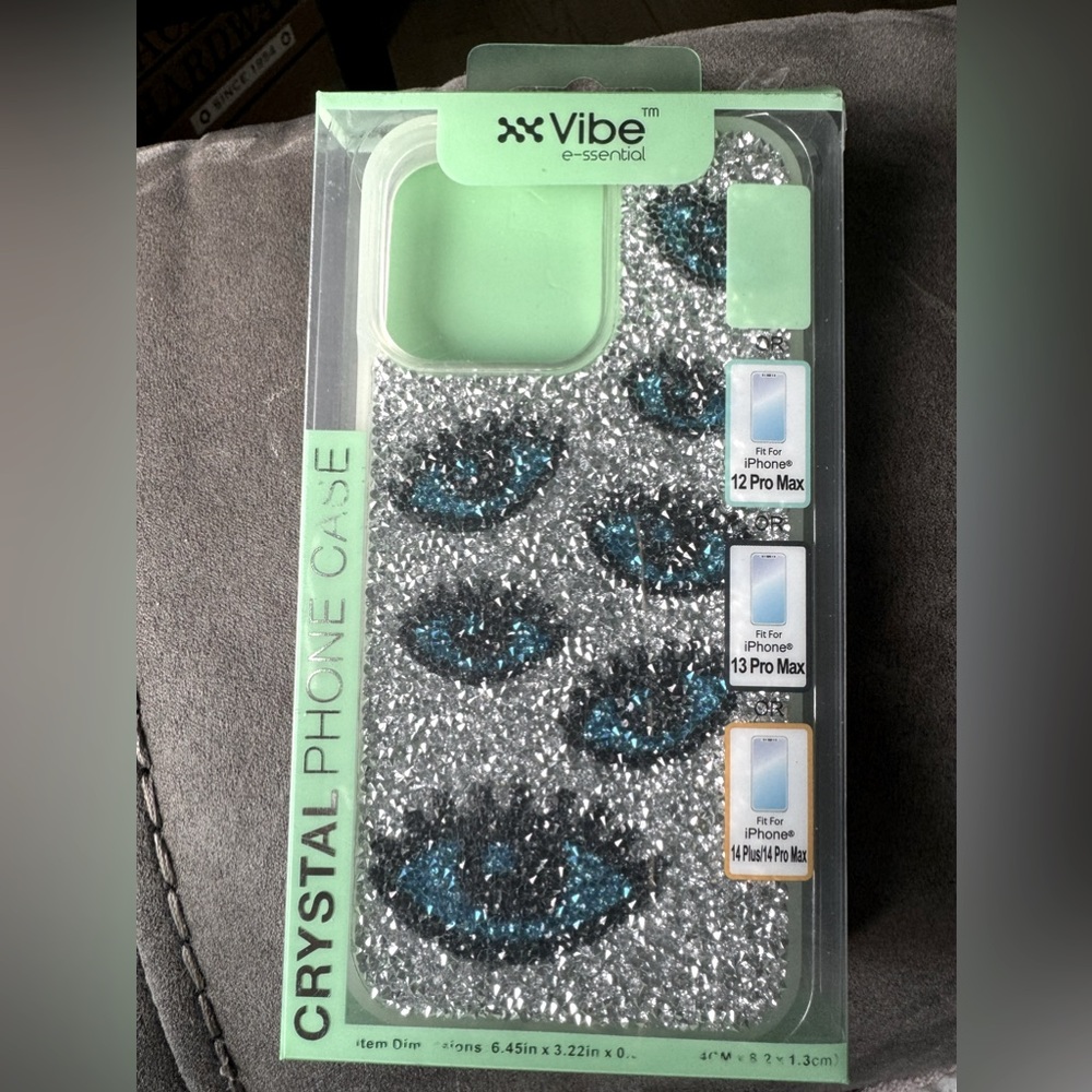 crystal phone case for iPhone 12max pro,13 max pro & 14 plus & pro max